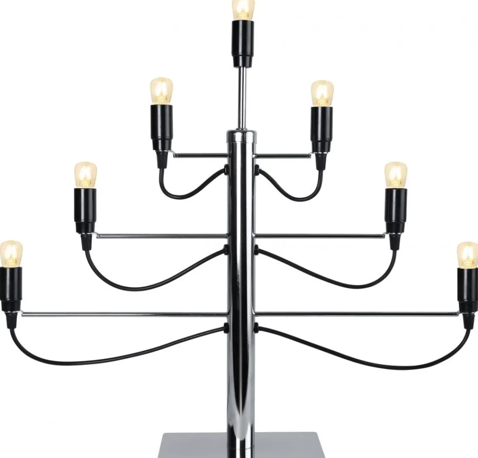 Adventsljusstake 'Milano' - Svart/Silver