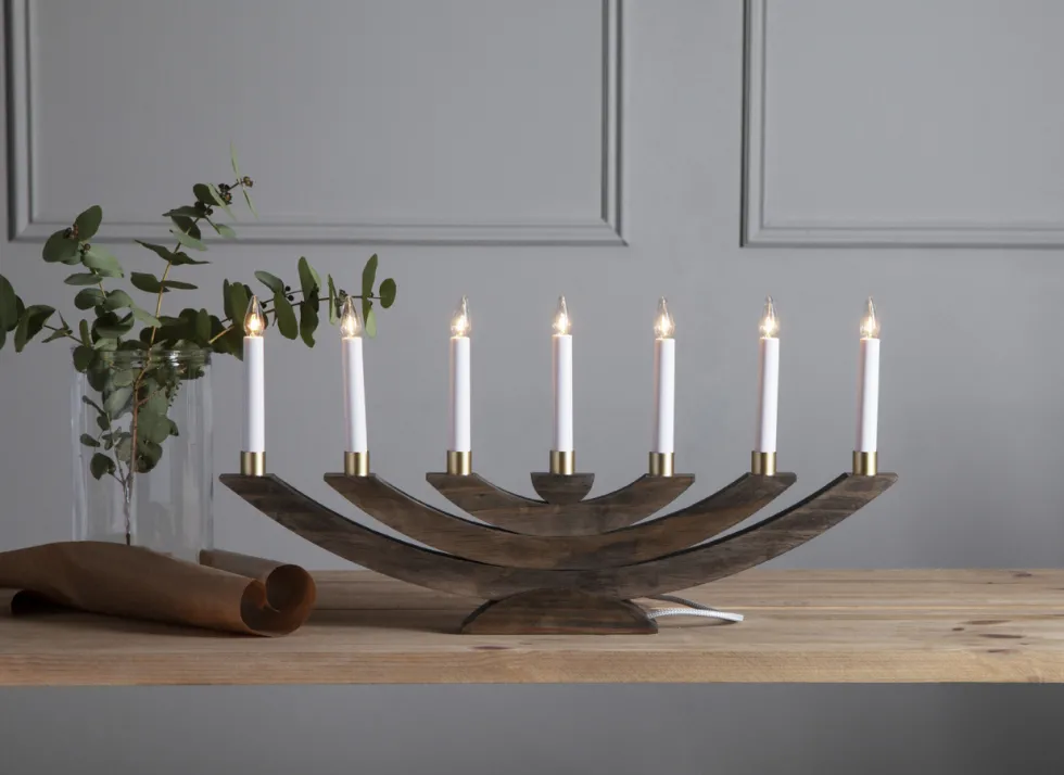 Adventsljusstake 'Navida' - Natur