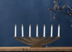 Adventsljusstake 'Navida' - Natur