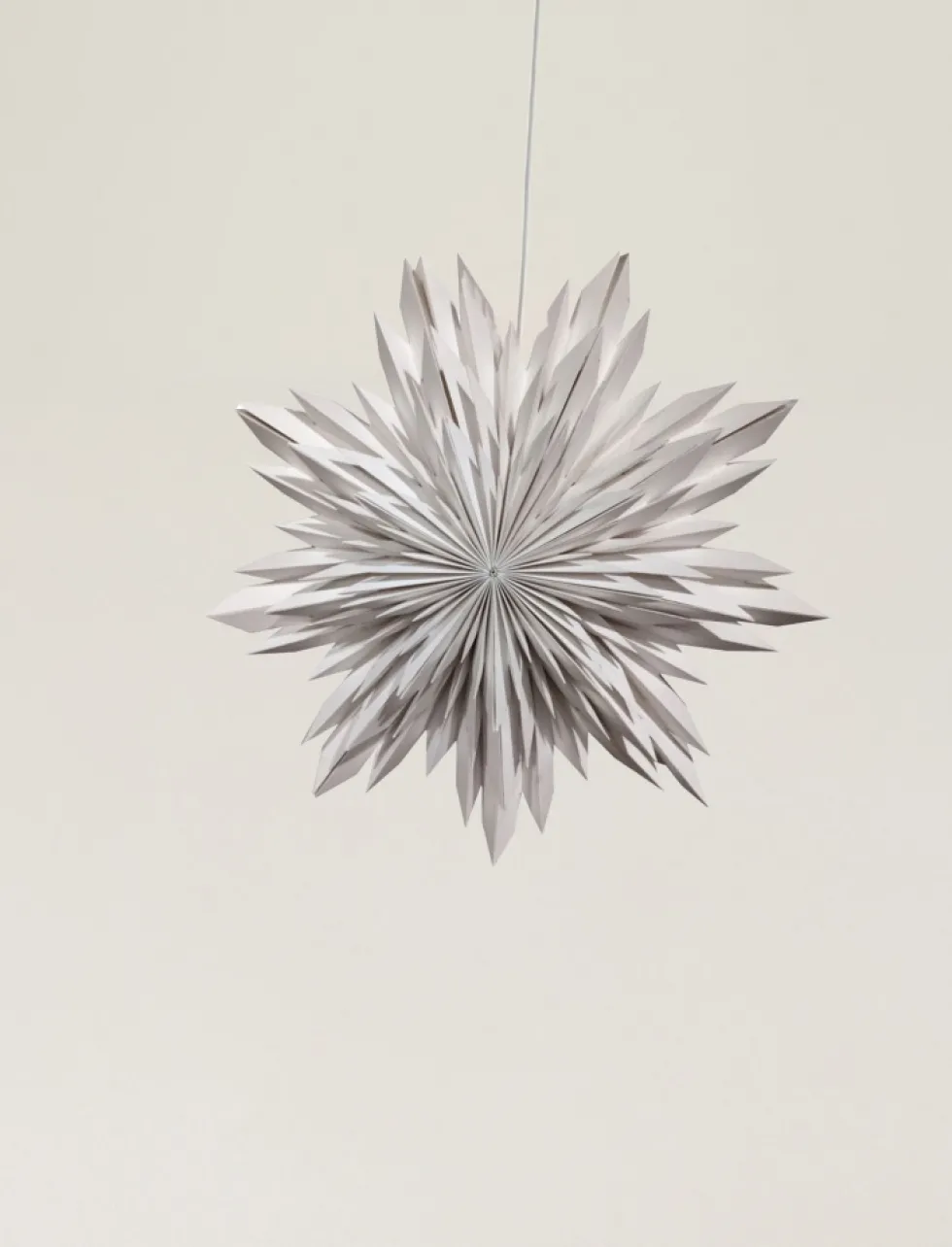 Adventsstjärna 'Oslo' 65cm - Vit