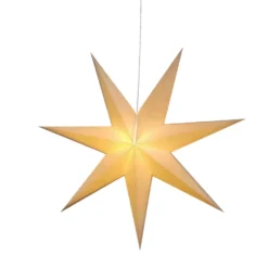 Adventsstjärna 'Sally' 60cm - Vit