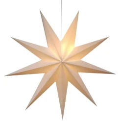 Adventsstjärna 'Vintergatan' 118cm - Vit