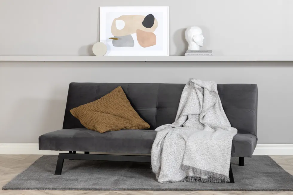 Bäddsoffa 'Bursa' - Grå