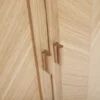 Garderob 'Herringbone' - Natur