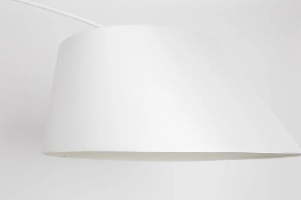 Golvlampa 'Arc' - Vit
