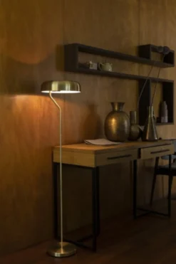 Golvlampa 'Eclipse' - Svart