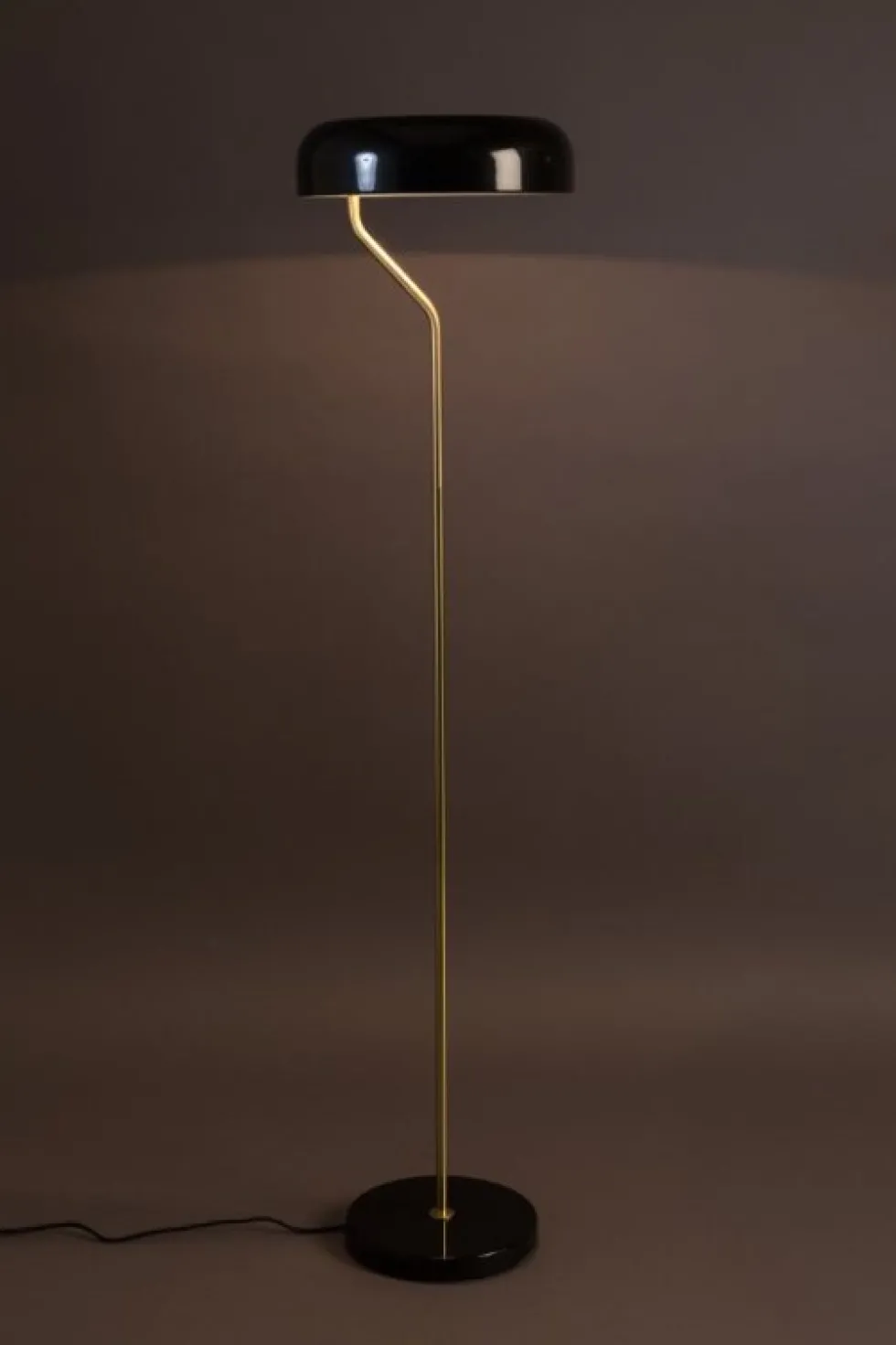 Golvlampa 'Eclipse' - Svart