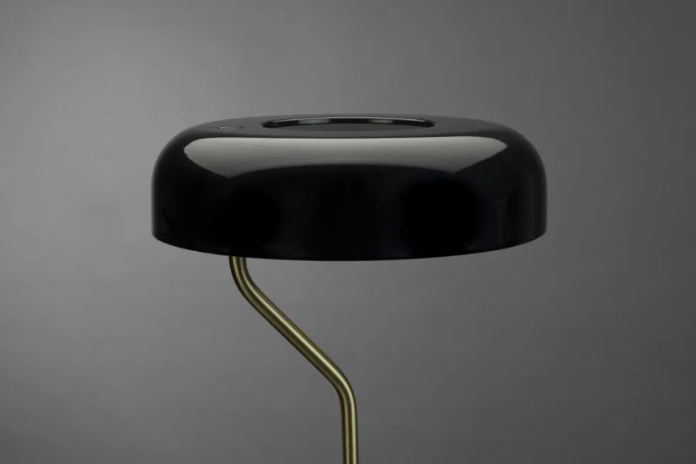 Golvlampa 'Eclipse' - Svart