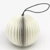 Julgranspynt 'Snowball' - Vit