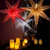Julstjärna 'Antique' - Guld