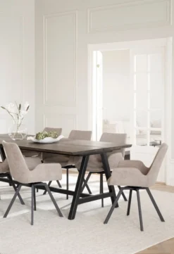 Karmstol 'Norwell' - Beige