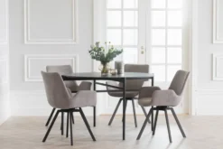 Karmstol 'Norwell' - Beige