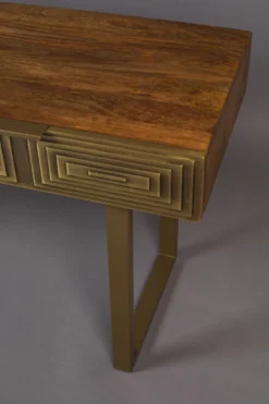 Konsolbord 'Volan' - Guld