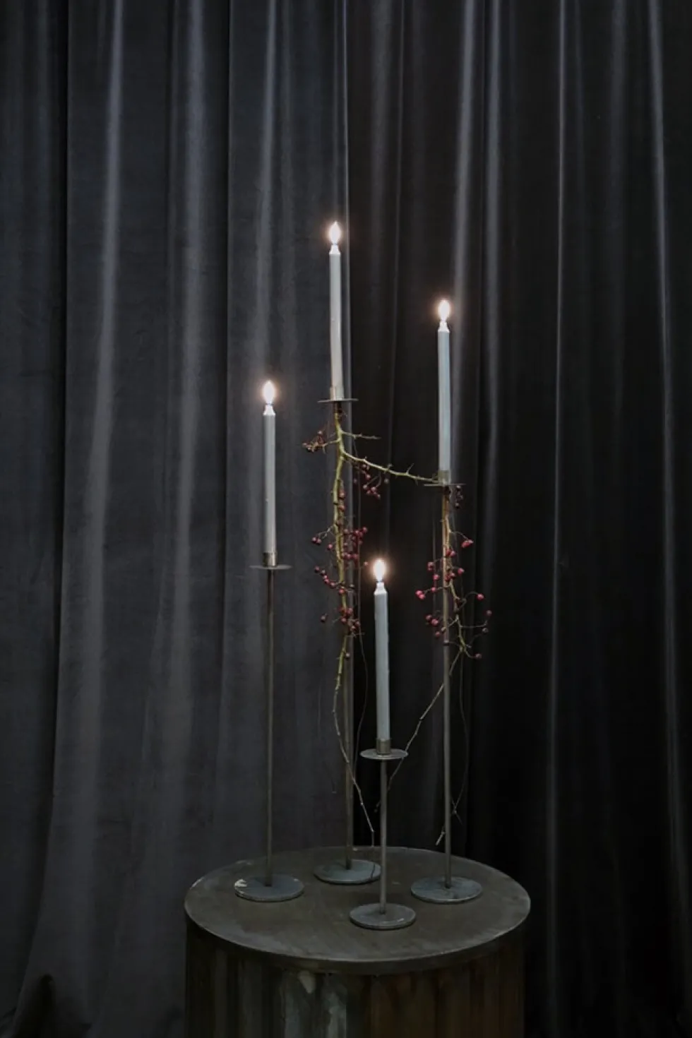 Ljusstake 'Dean' L - Järn