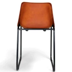 Loungestol Vintage - Läder/Järn