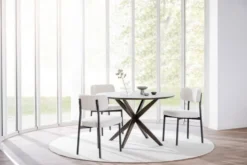 Matbord 'Calverton' Runt 120cm - Brun