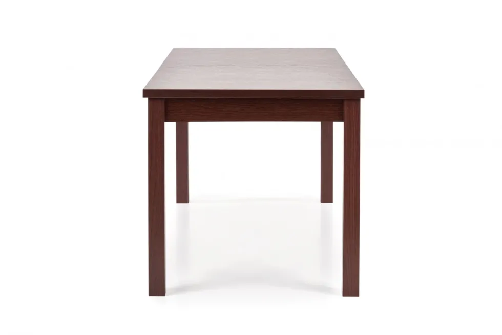 Matbord 'Dark Walnut' 118-158x75cm - Mörkbrun