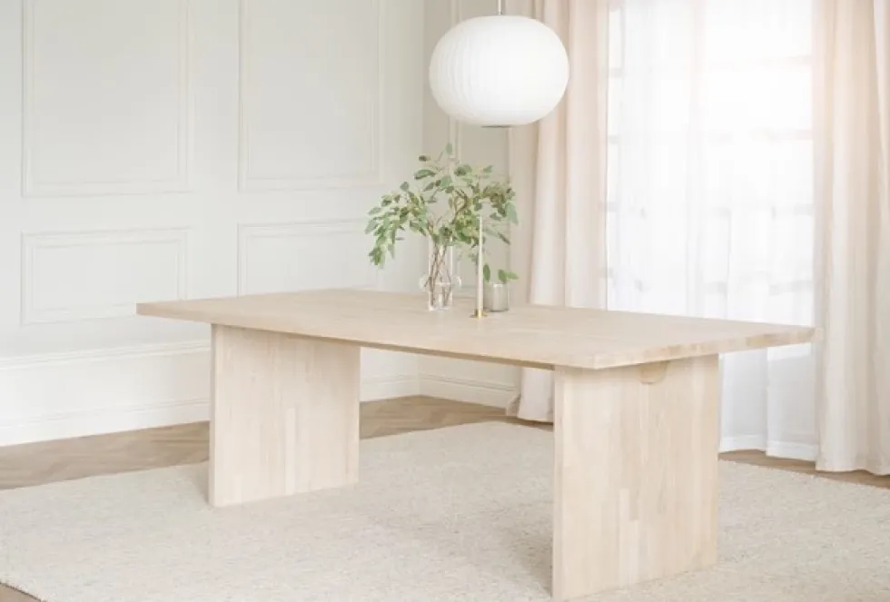 Matbord 'Emmett' 240x95cm - Natur