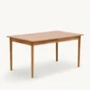 Matbord 'Fager' 135cm - Vitpigmenterad