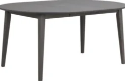 Matbord 'Filippa' Runt 120cm - Mörkbrun