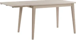 Matbord 'Filippa' 120x80cm - Vitpigmenterad