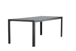 Matbord 'Mirko' 205x74cm - Svart