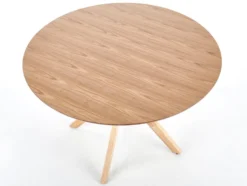Matbord 'Nicolas' Runt 120cm - Natur