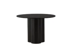 Matbord 'Orsa' Runt 110cm - Svart