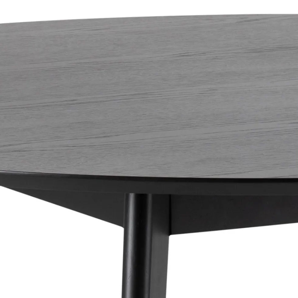 Matbord 'Ärsjö' Runt 140cm - Svart