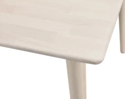 Matbord 'Tyler' 180x90cm - Vitpigmenterad Ek