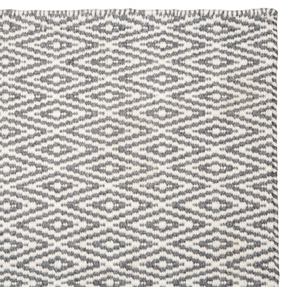 Matta 'Cozy Luxury' 160x230cm - Grå/Vit