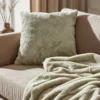 Pläd 'Aranga Super Soft Throw' 130x170cm - Ljusgrön