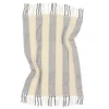 Pläd 'Beatriz Stripe' 130x170cm - Svart/vit