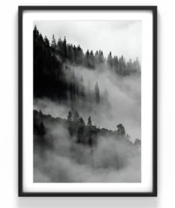 Poster - 'Landskap i dimma'