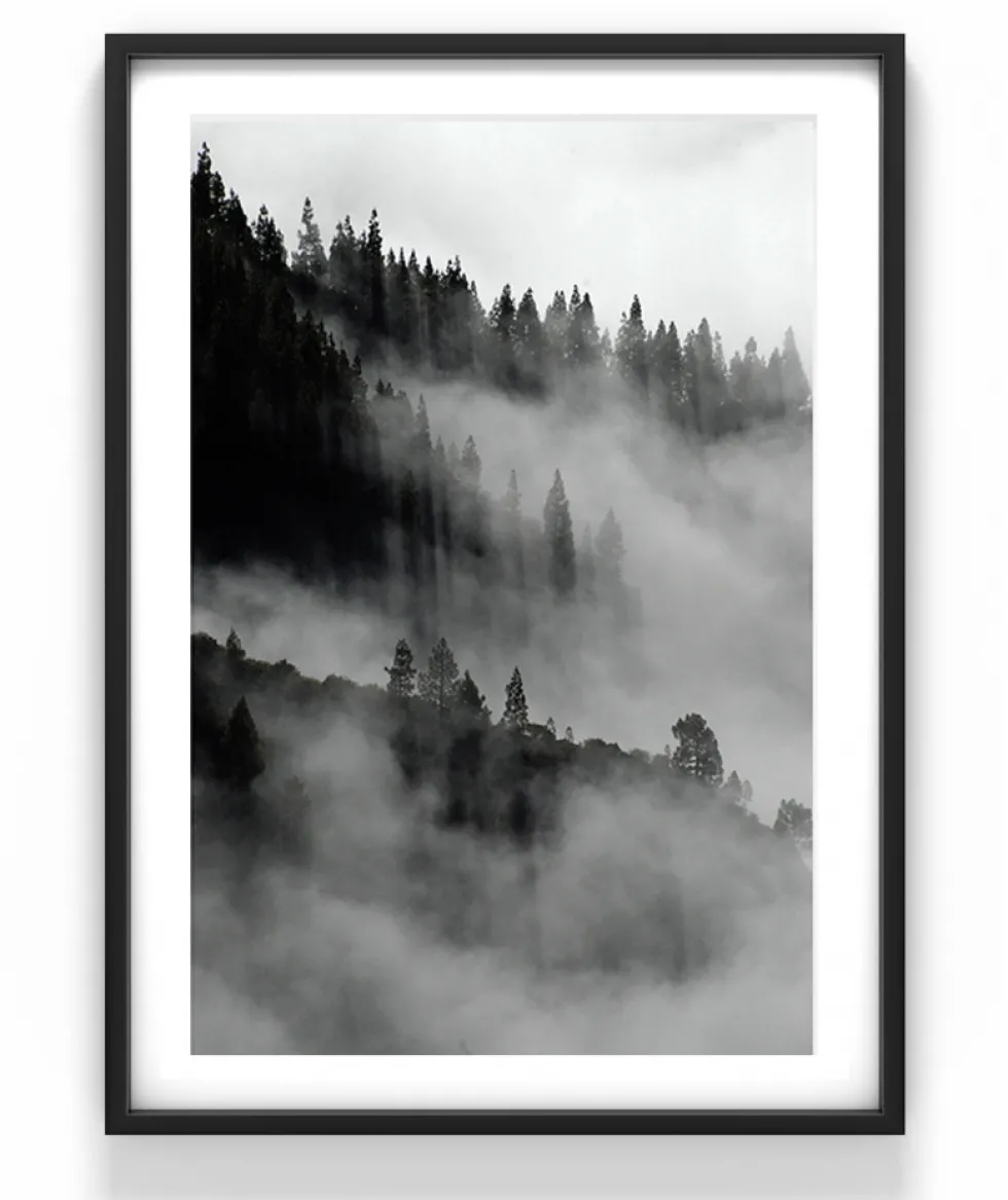 Poster - 'Landskap i dimma'