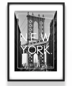 Poster New York Foto 30x40cm