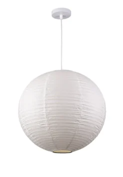 Rislampa 'Lycka' - Vit 40cm