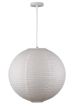 Rislampa 'Lycka' - Vit 50cm