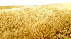 Rund matta 'Aranga Super Soft' 200cm - Gul