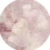 Rund matta 'Mogoro' 240cm - Rosa