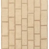 Ryamatta 'Leknes Handvävd Ull' - Beige