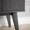 Sideboard 'Filippa' 122x85cm - Mörk ek