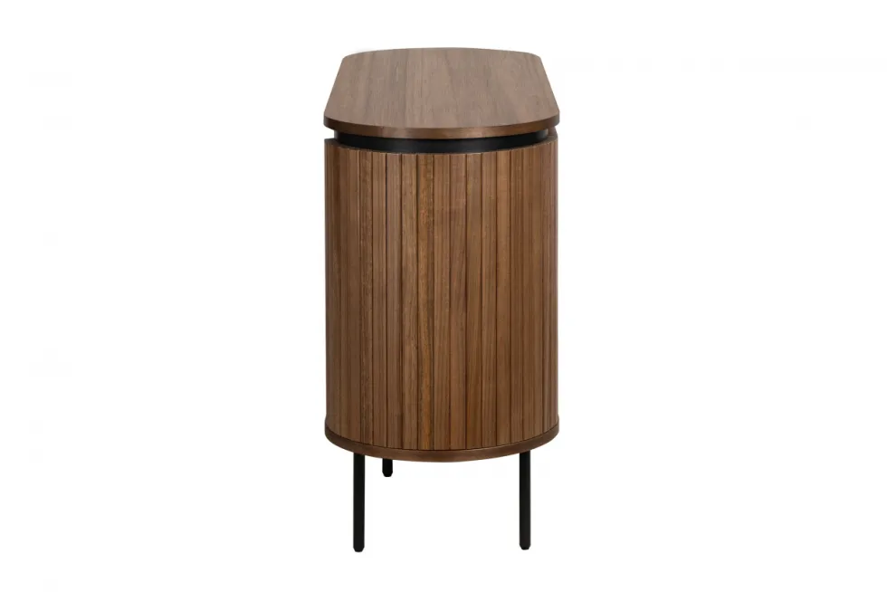Sideboard 'Kärra' - Valnöt/Svart