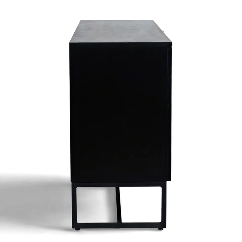 Sideboard 'Sailor' - Svart/Natur
