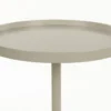 Sidobord 'Jason' Ø46 cm - Beige