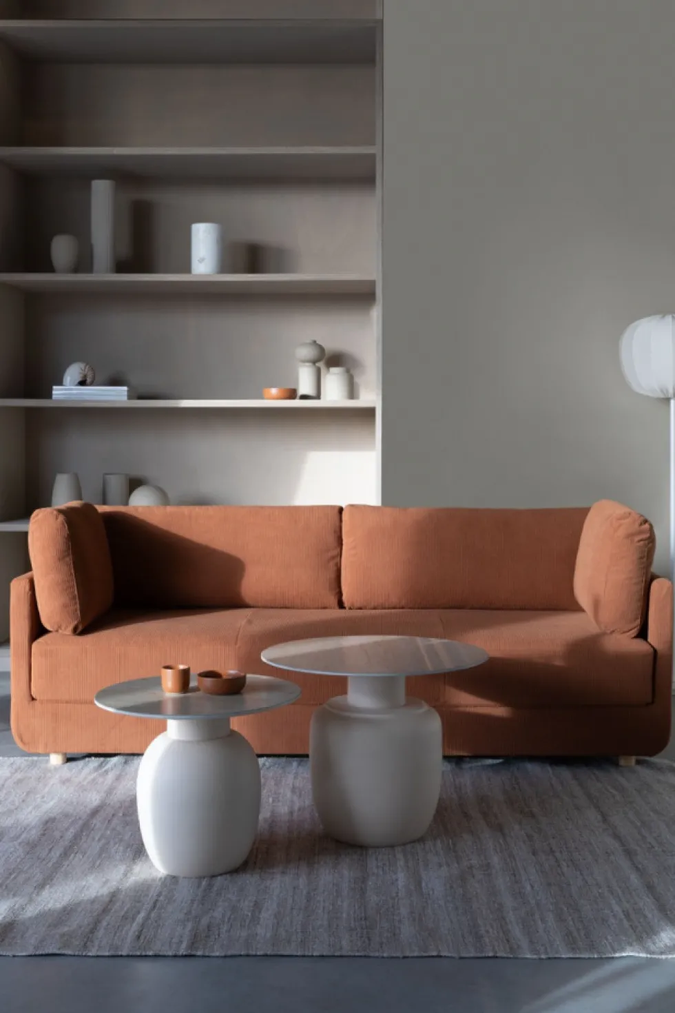 Sidobord 'Karula' - Beige