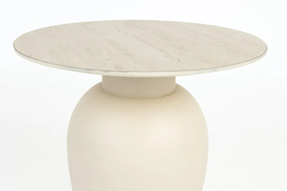 Sidobord 'Karula' - Beige