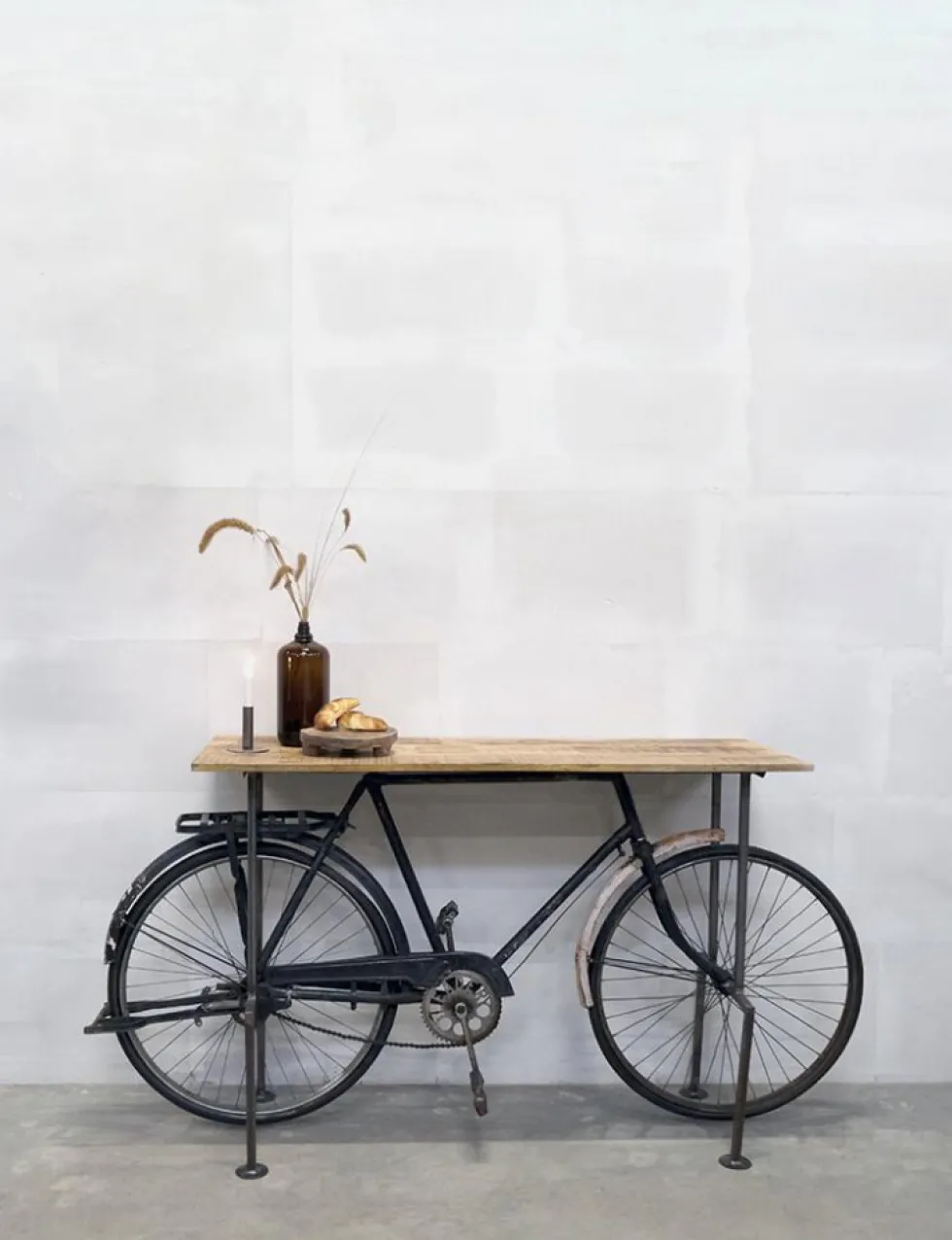 Sidobord Vintage bicycle - Trä/Järn