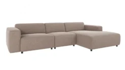 4-Sitssoffa 'Willard' Schäslong H - Beige