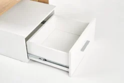 Skrivbord 'Grosso' - Vit/Natur